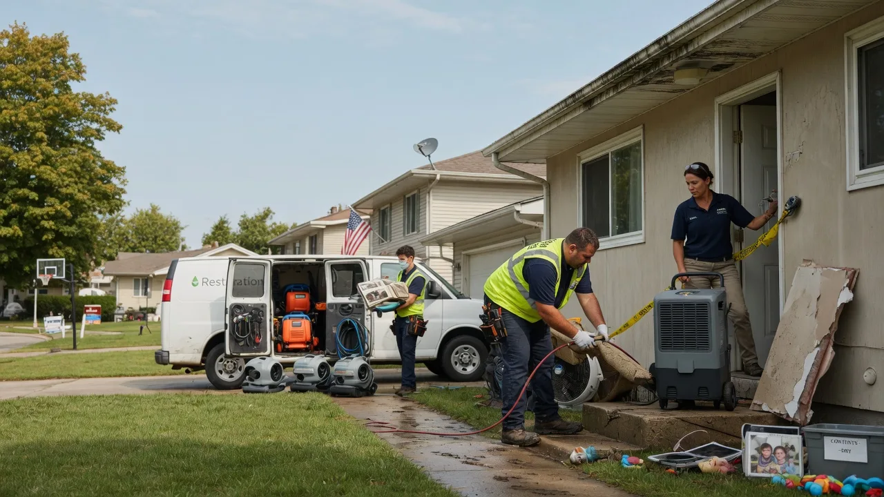 Water Damage Restoration in Quincy, MI near me